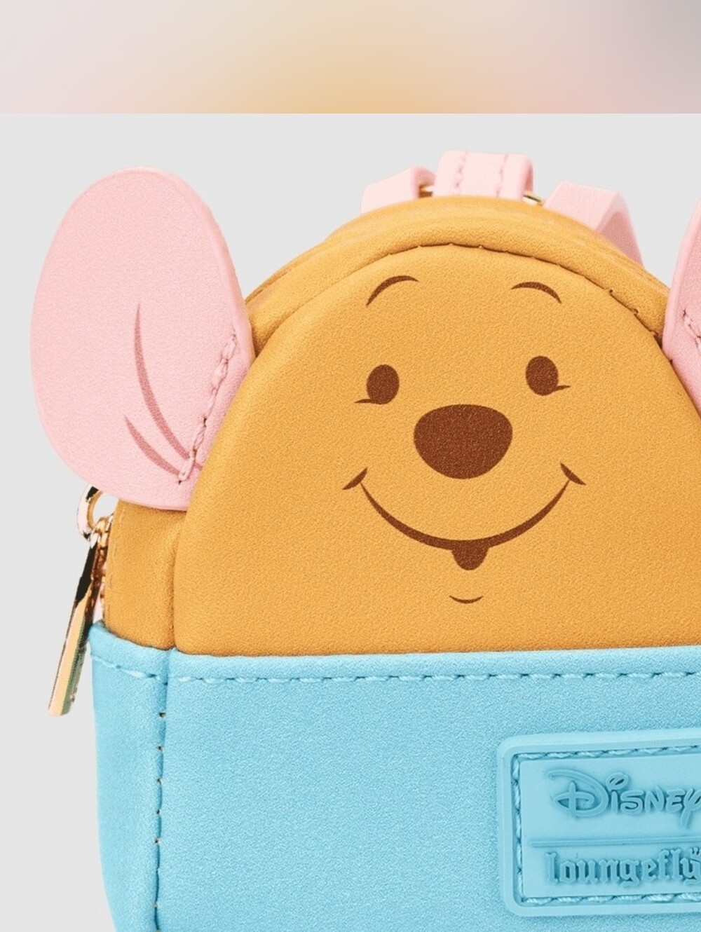 Winnie The Pooh Cosplay Mini Backpack Keychain Charm
